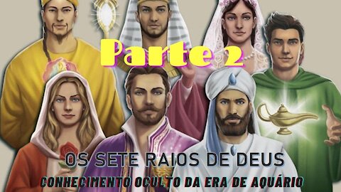 DESCUBRA sua MISSÃO de VIDA - OS 7 RAIOS DE DEUS P2 (LUIZ & CAMILA)