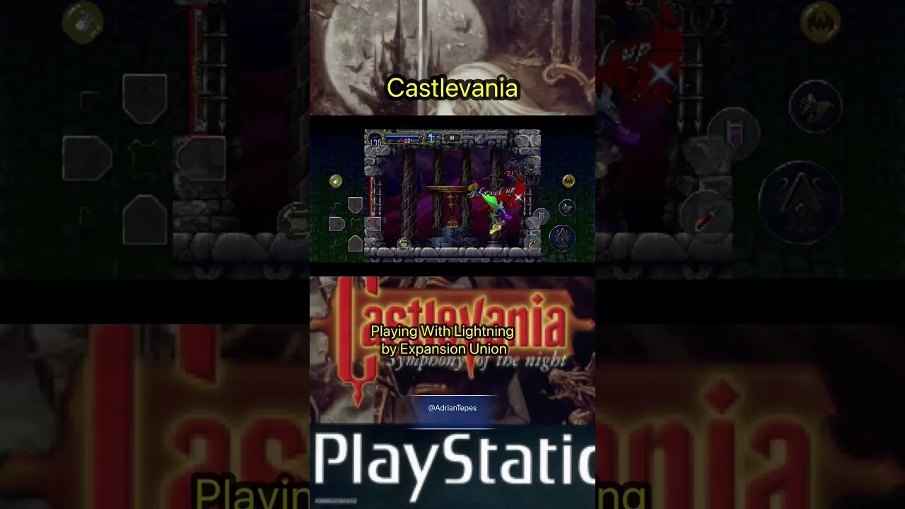 Castlevania : Symphony of the Night - Playing With Lightning #adriantepes #castlevanianocturne