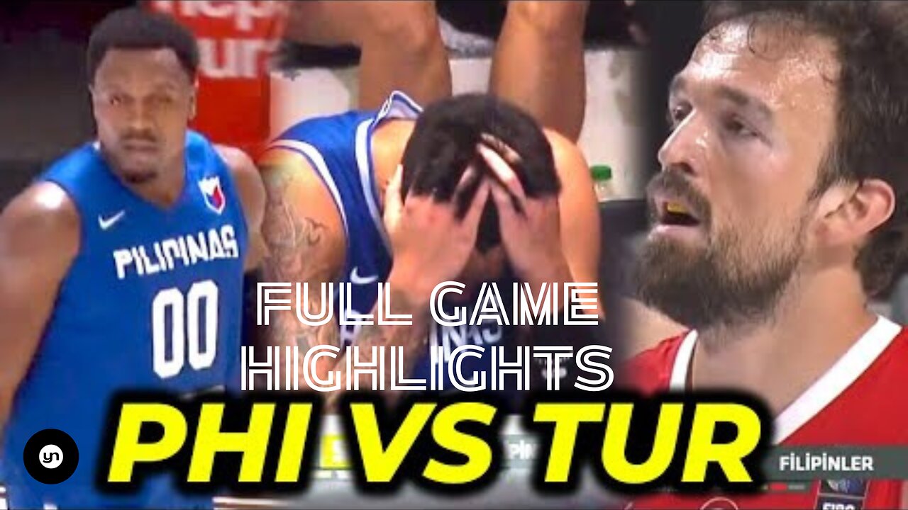 🏀 GILAS PILIPINAS vs TEAM TURKEY l Full Game Highlights l TuneUP Game l June 28 2024 🏀