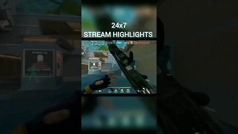 WHEN IT'S ACE BUT YOU ARE PLAYING WITH YOUR FRIENDS 😂|| 24x7 STREAM HIGHLIGHTS #valorantshorts