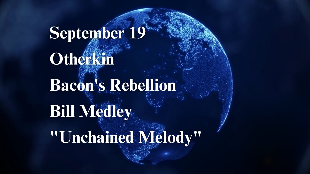 Unchained History: Otherkin, Uprisings, and the Righteous Brothers on Sept 19th