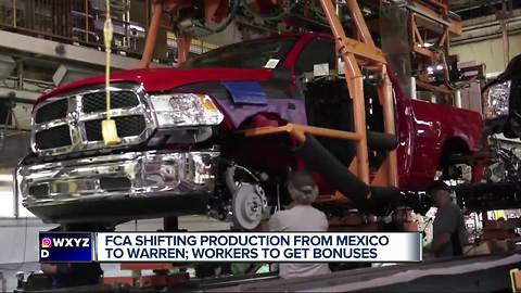 FCA announces plan to invest more than $1 billion in Michigan plant