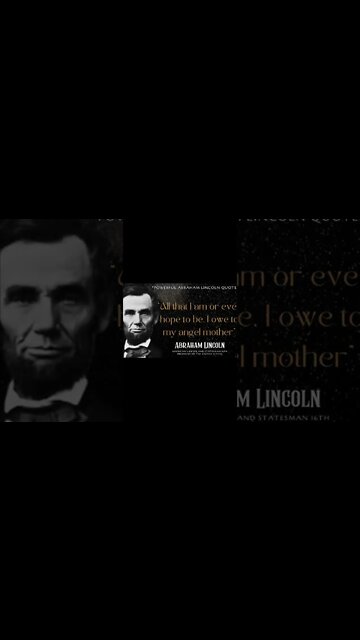 Abraham Lincoln Quotes which are better known in youth #shorts