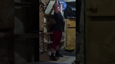 95 kg / 210 lb - Overhead Press