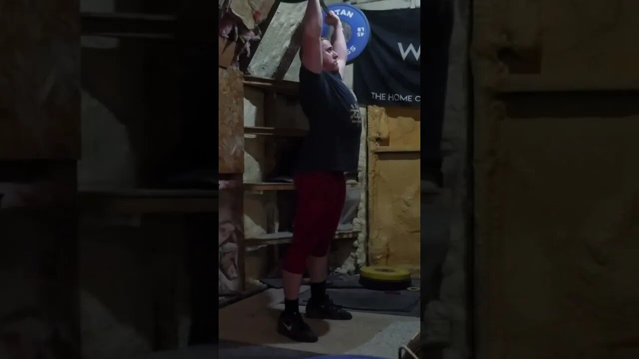 95 kg / 210 lb - Overhead Press