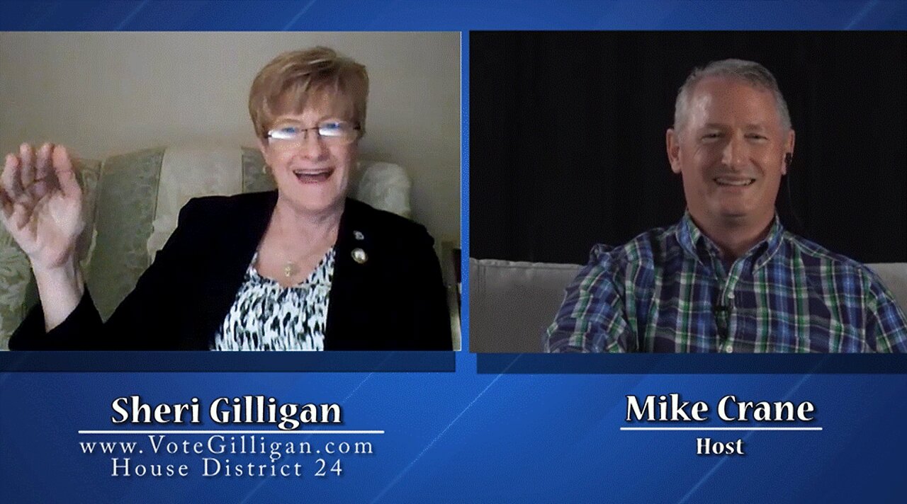 Mike Crane with Sheri Gilligan