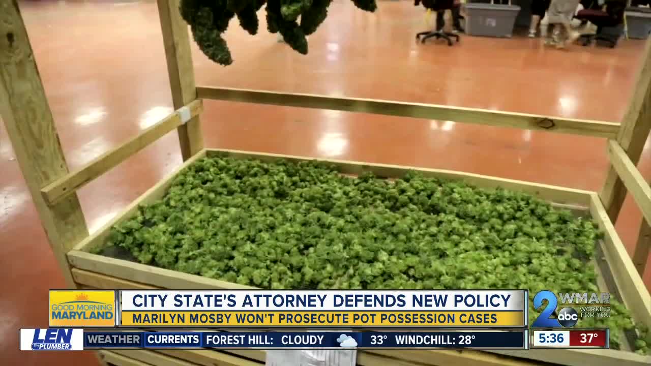 Forum on Mosby's policy for prosecuting marijuana possession