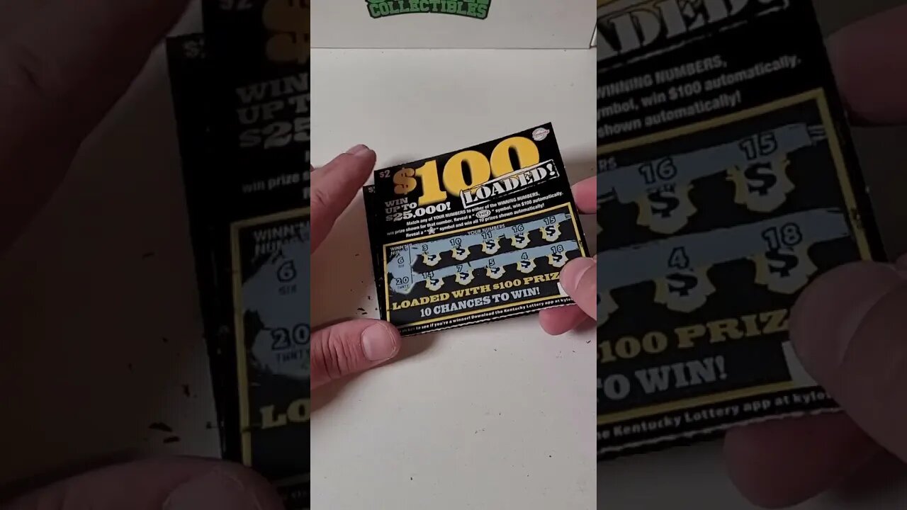 Got LUCKY on this Lottery Ticket!