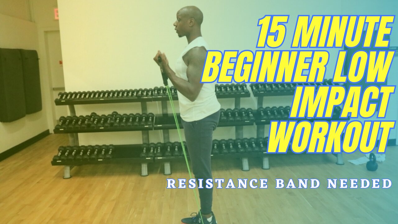 15 Minute Beginner Workout #2 | Low Impact w/ Resistance Band