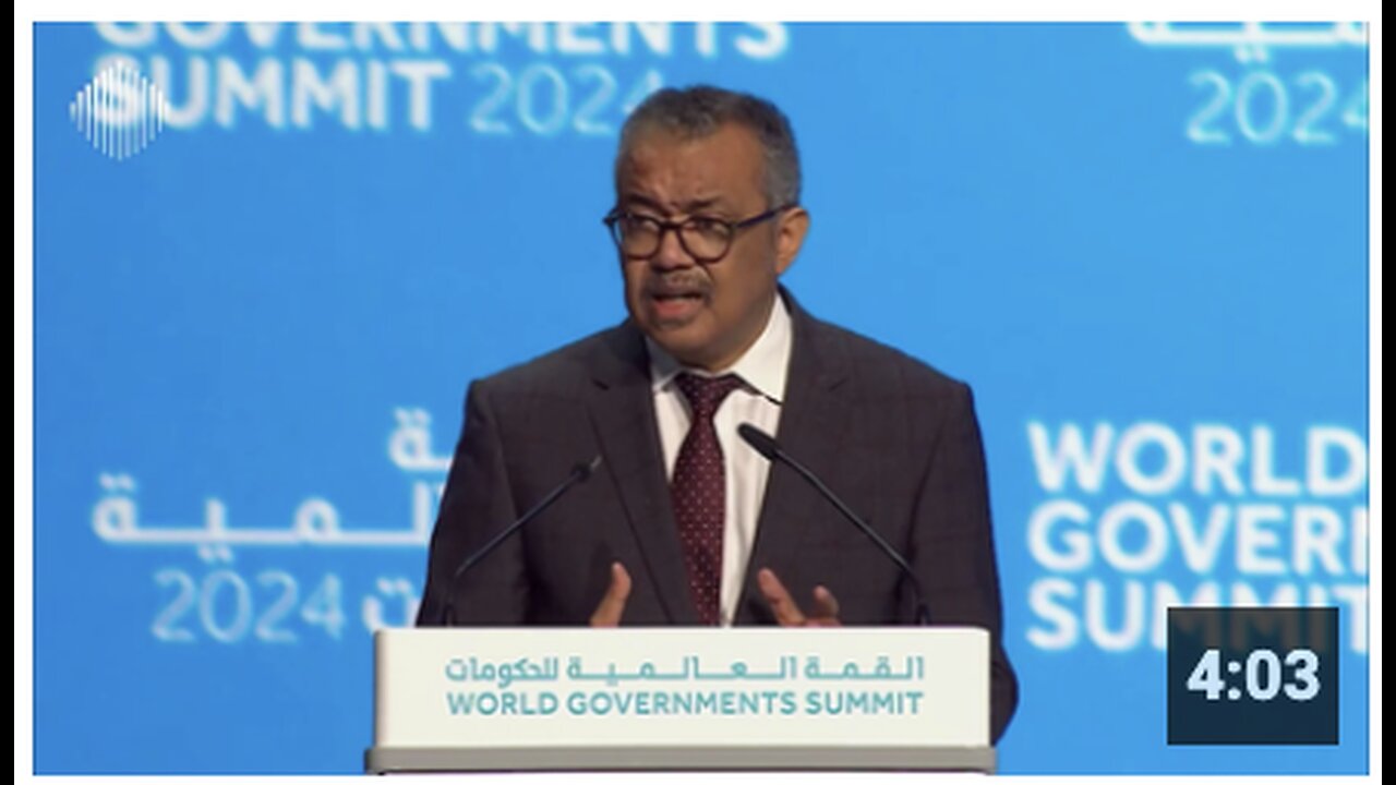 Tedros worried that the WHO's Pandemic Agreement risks being sabotaged by conspiracy theories