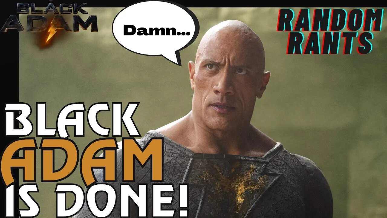 Random Rants: James Gunn SLAMS THE DOOR On Black Adam! The Rock IS OUT!