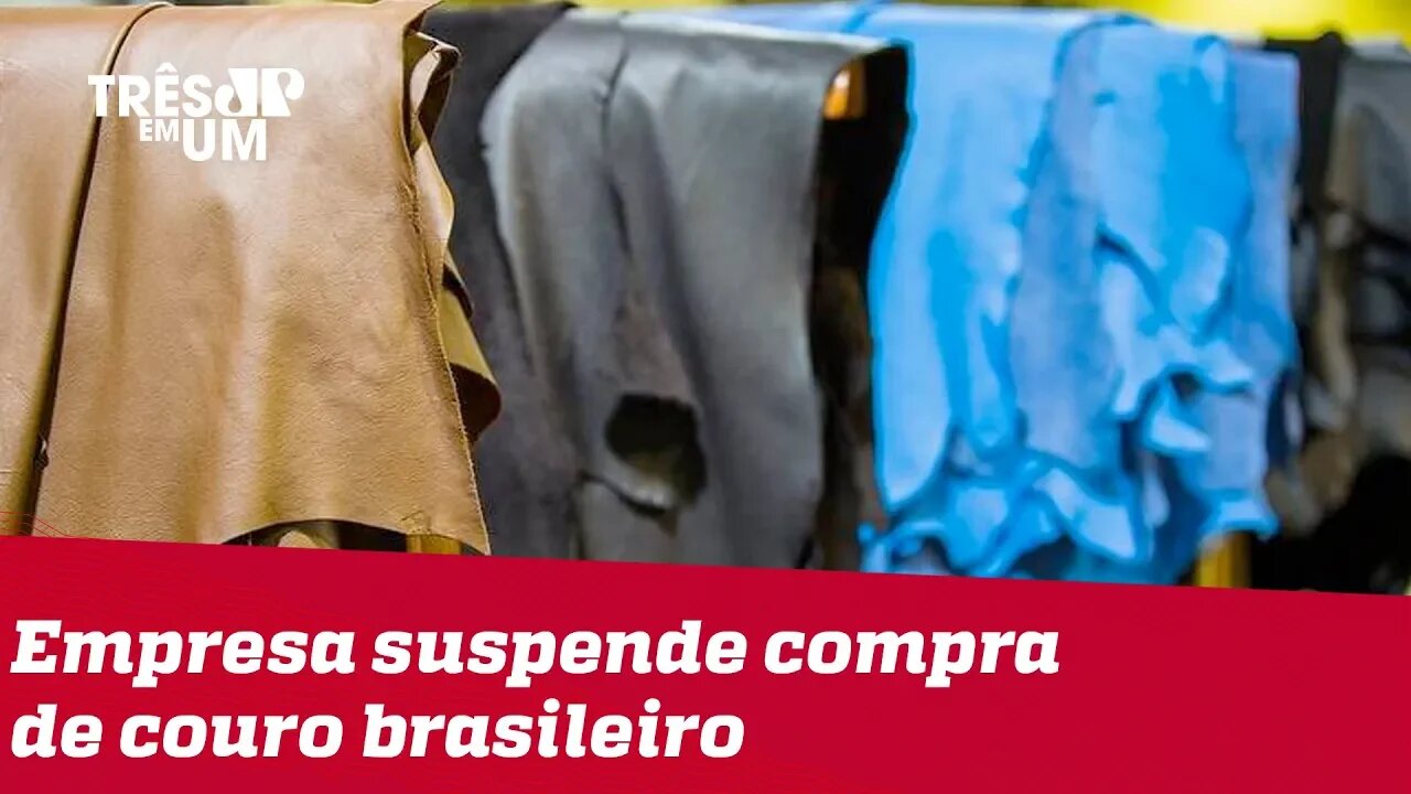 Dona da Vans, Kipling e Timberland suspende compra de couro brasileiro