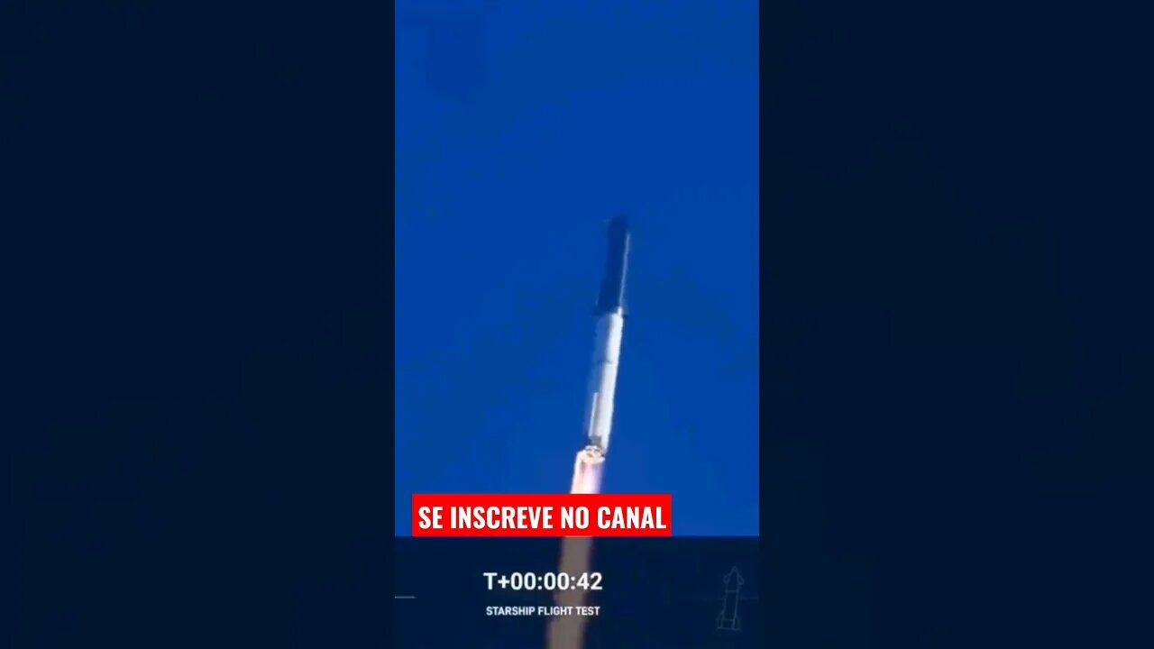😮🚀 Pessoal incrível lançamento da spacex termina em explosão do foguete starship, Confira como foi🚀