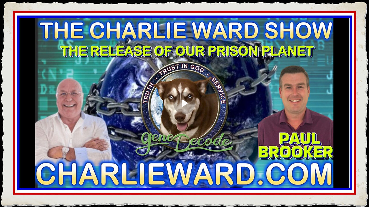 THE RELEASE OF OUR PRISON PLANET WITH GENE DECODE PAUL BROOKER