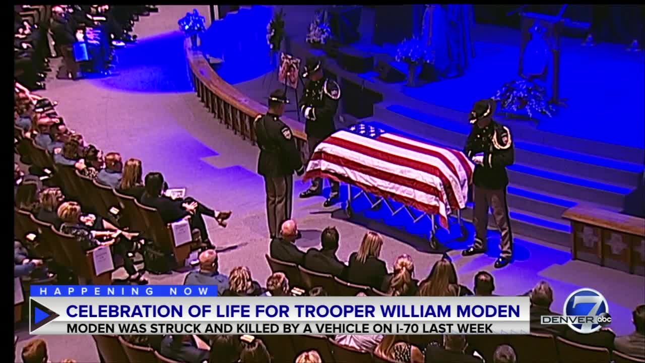 Celebration of life for CSP Trooper William Moden