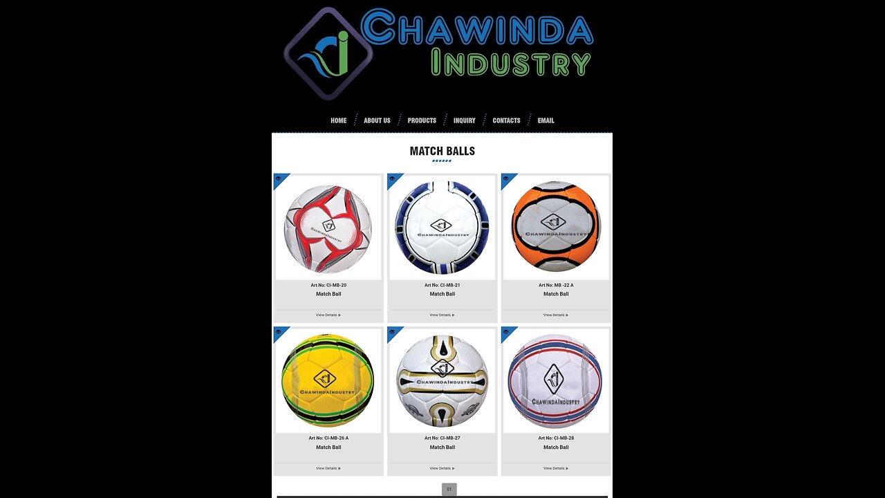 SPORTS BALLS MANUFACTURERS & EXPORTER info@chawindaindustry.com #chawindaindustry