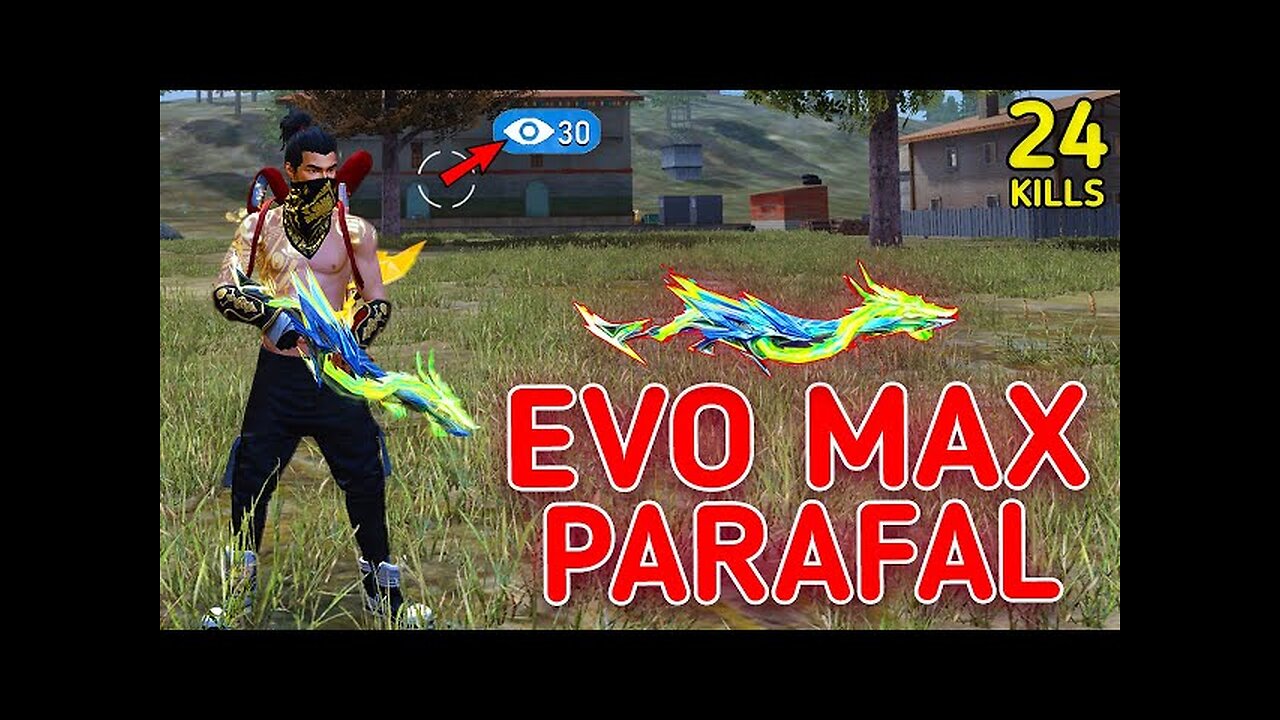 SOLO VS SQUAD __ NEW EVO PARAFAL MAX LVL GAMEPLAY��!!! ITS TRULY UNSTOPPABLE��__ 99% HEADSHOT