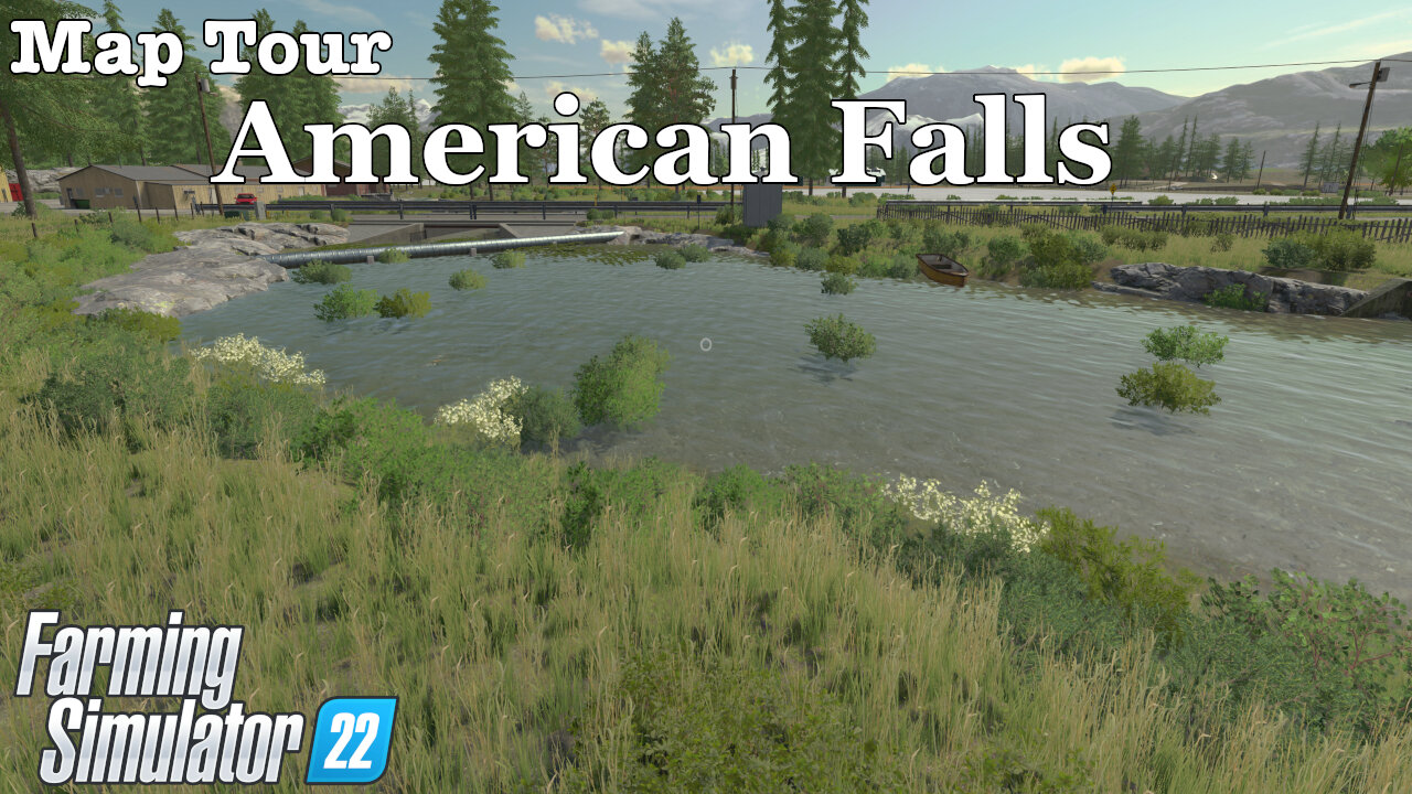 Map Tour | American Falls | Farming Simulator 22