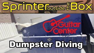 Dumpster Diving 101 - Sprinter Outside The Box Episode 1