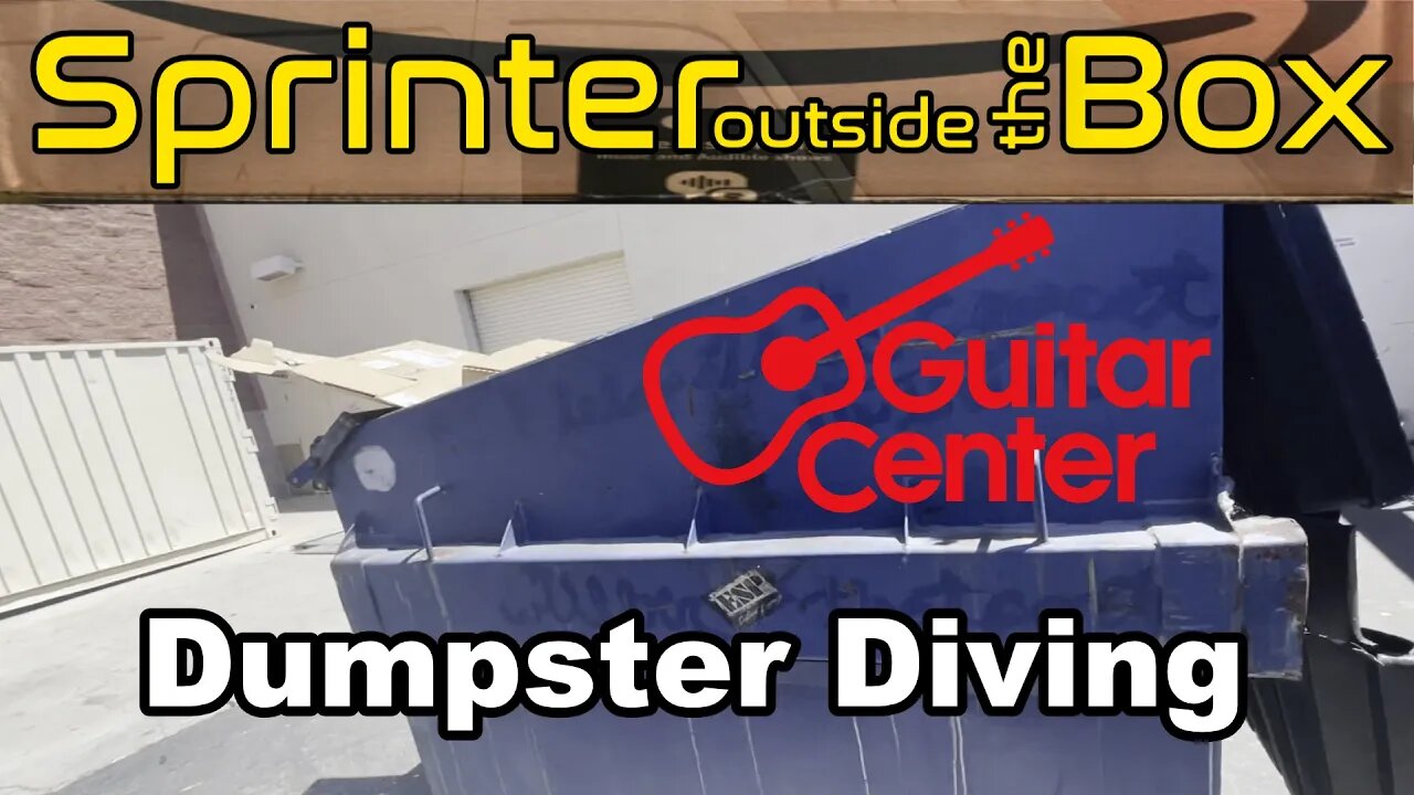 Dumpster Diving 101 - Sprinter Outside The Box Episode 1