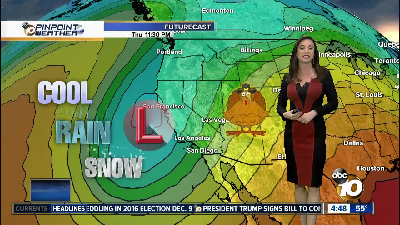 10News Pinpoint Weather with Meteorologist Megan Parry