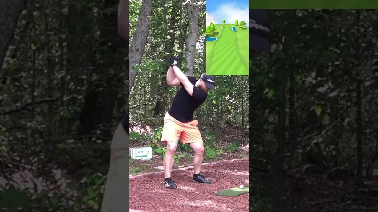 Hole 6 - Pease GC (Original) #Shorts #Golf #GarminR10 #Golfing #Golfer #SimGolf #YoutubeShorts