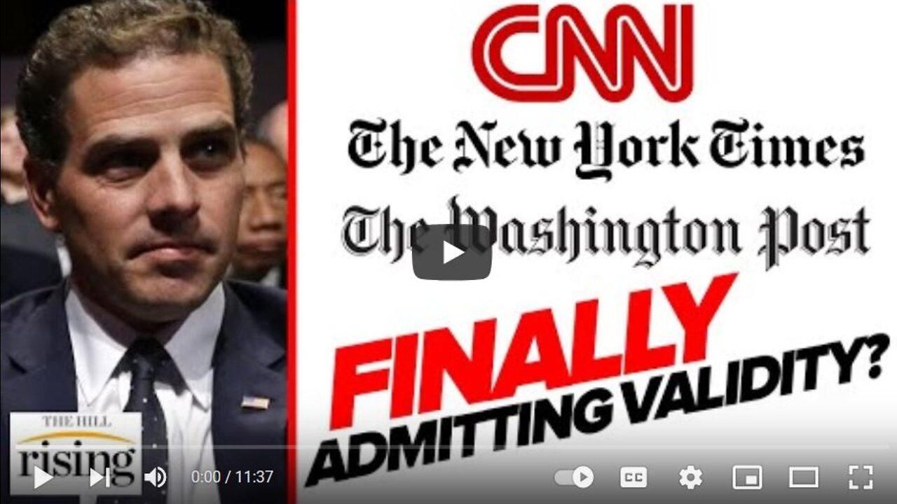 WAPO Finally ADMITS Hunter Biden Laptop REAL. CNN: The President’s Son Could Be INDICTED !