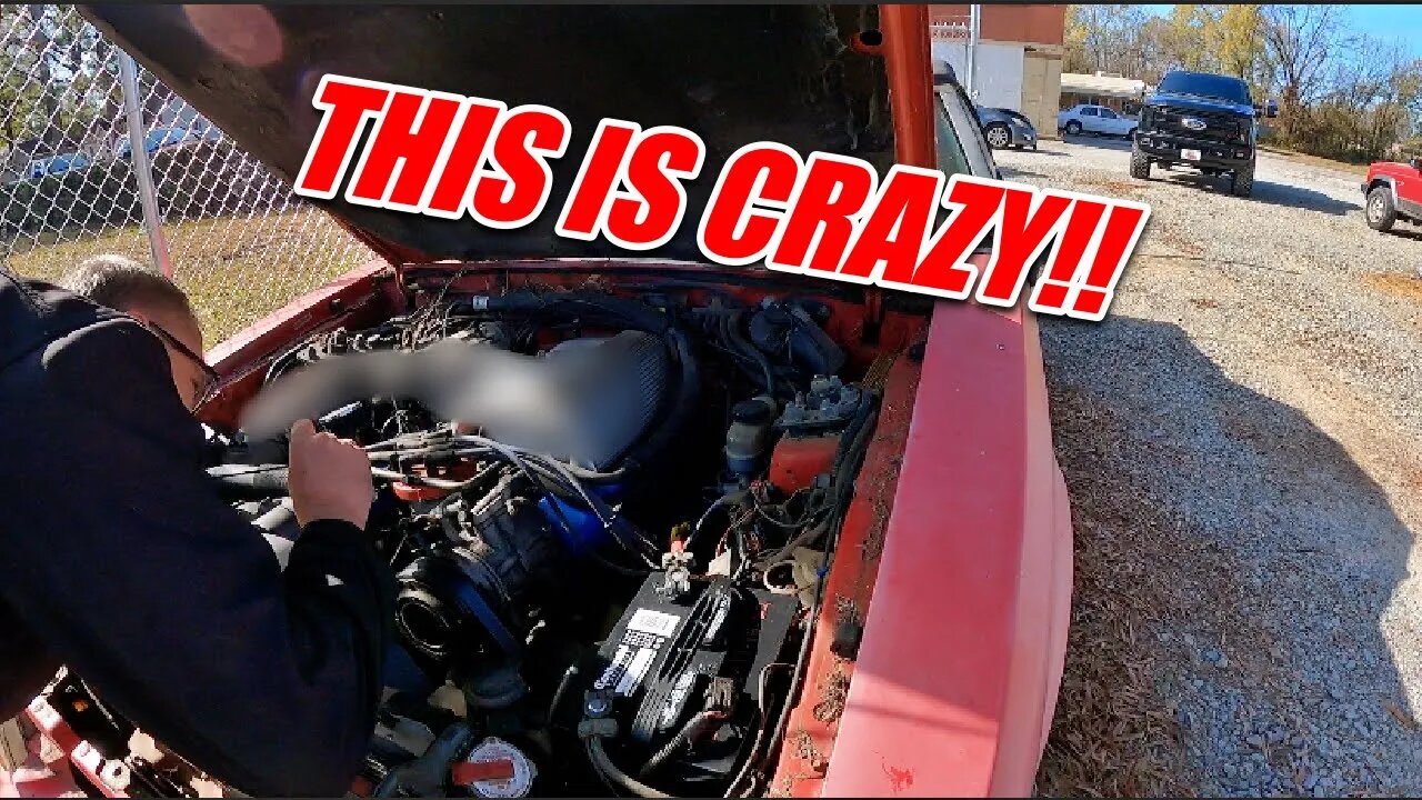 What we found under the hood of this fox body....