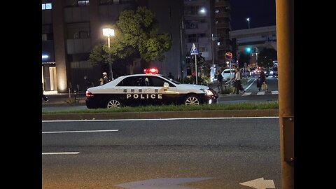 Japan police cars look cool