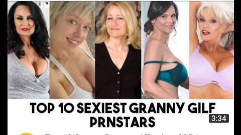 Top 10 Granny Prnstars | Top4world P1 2022