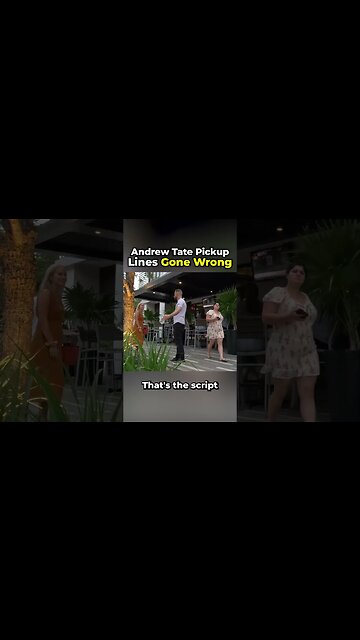 Andrew Tate Pickup Lines Gone WRONG