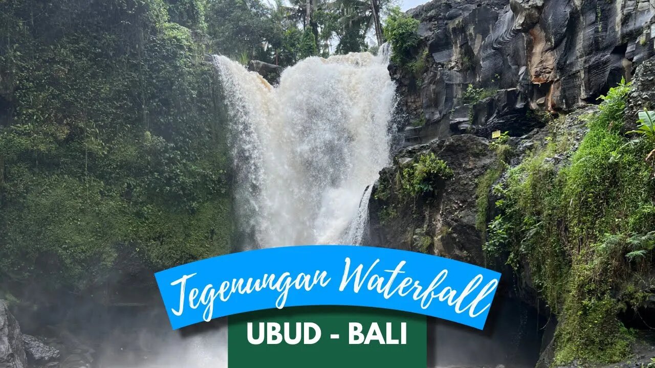 Tegenungan Waterfall | Ubud | Bali | Waterfalls Part - 1