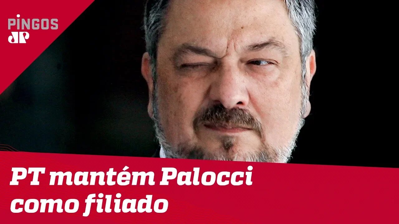 PT ainda tem Palocci como filiado