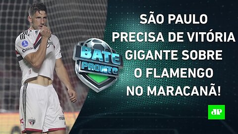 É HOJE! O São Paulo tem ALGUMA CHANCE de ELIMINAR o Flamengo da Copa do Brasil? | BATE PRONTO