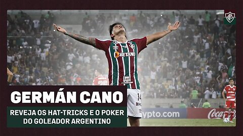 LA FÁBRICA DE GOLES! REVEJA OS HAT-TRICKS E O POKER DE GERMÁN CANO COM A ARMADURA TRICOLOR