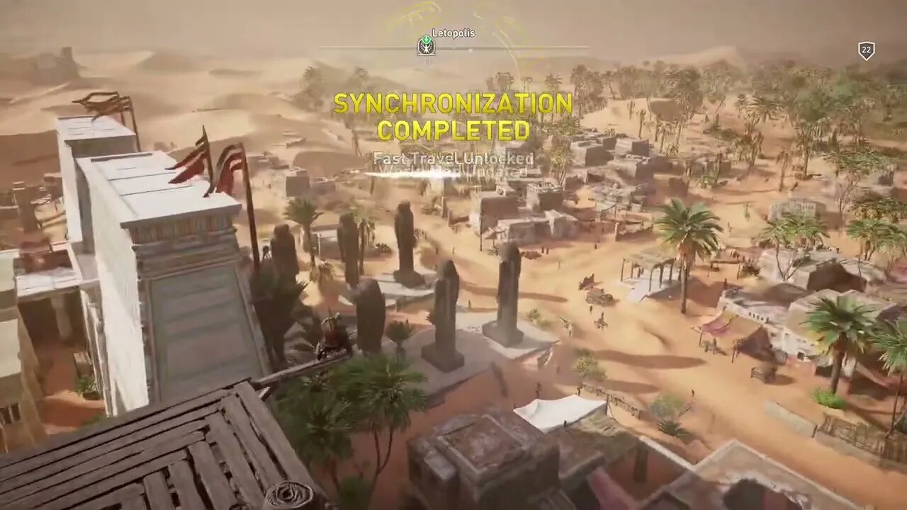 assassin's creed origins synchronization