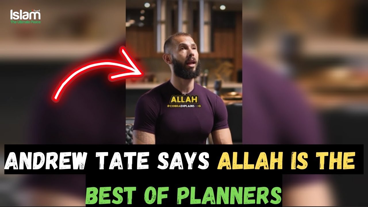 Andrew Tate - "Allah (SWT) is ... #islam #andrewtate