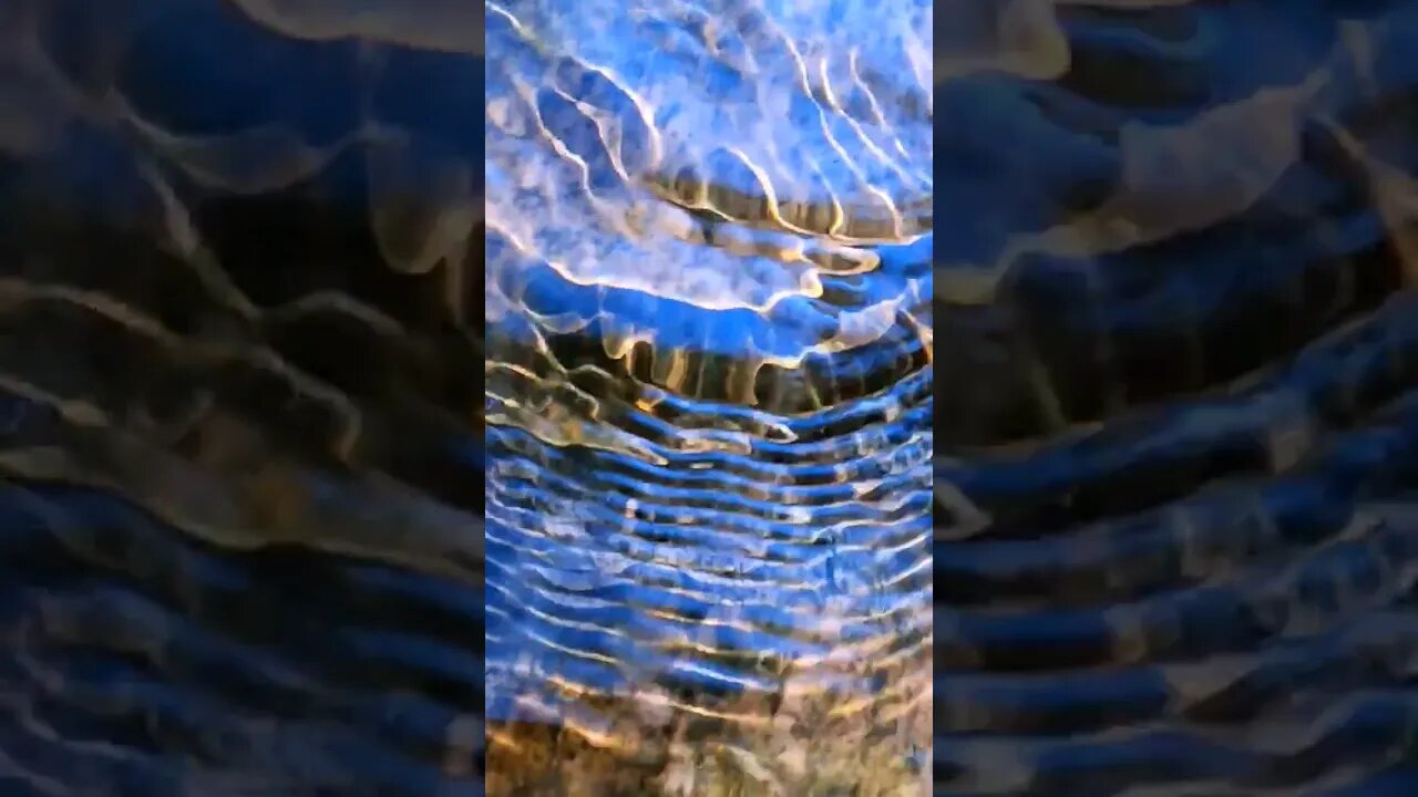 💧WATER MAGIC 🎩 GO CHECK OUT THE CREEK COLORS VIDEO #waterart #water #visual #visualart #ripple #h20