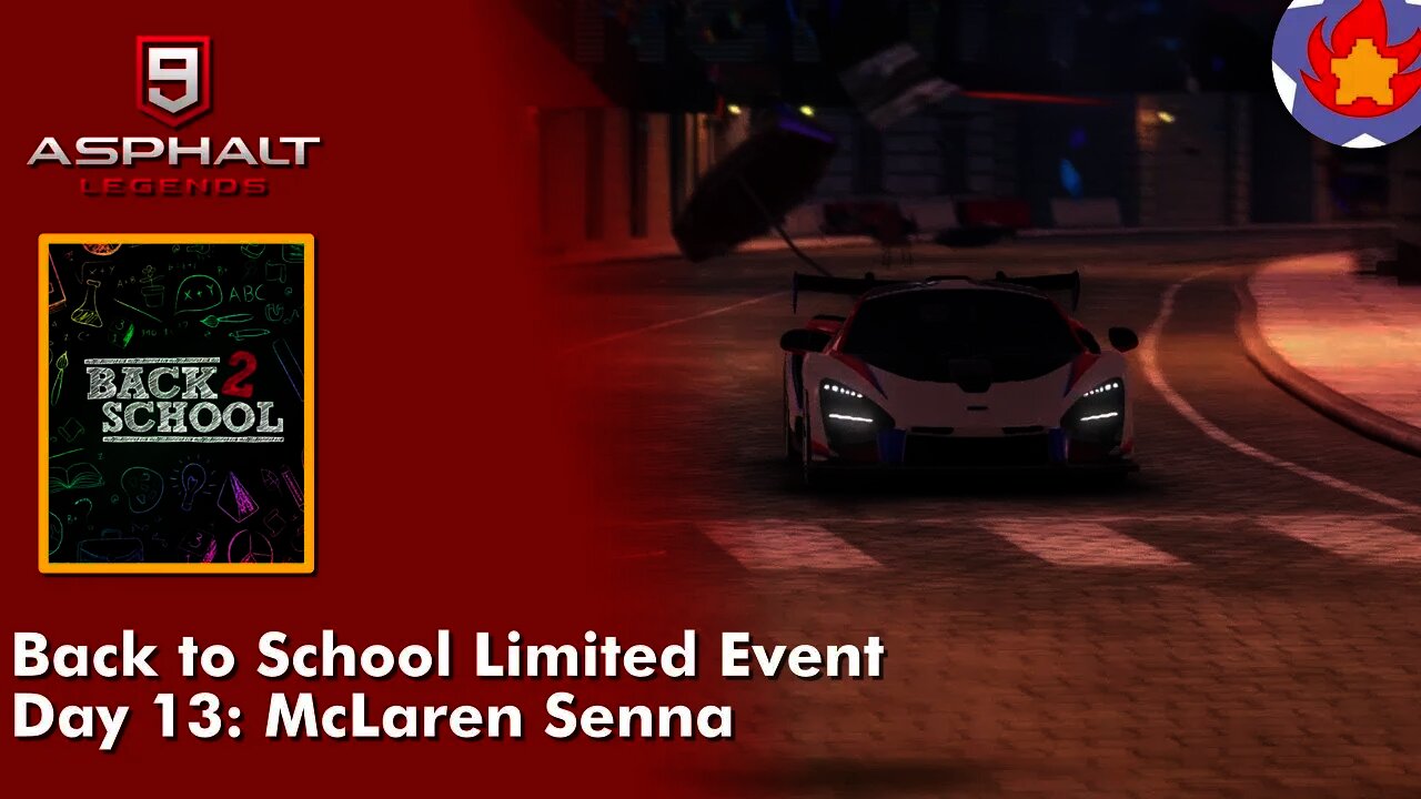 Back to School Limited Event - Day 13 : McLaren Senna | Asphalt 9: Legends for Nintendo Switch