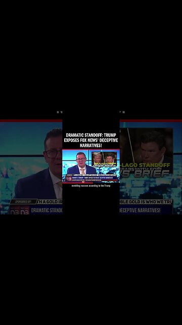 Dramatic Standoff: Trump Exposes Fox News’ Deceptive Narratives!