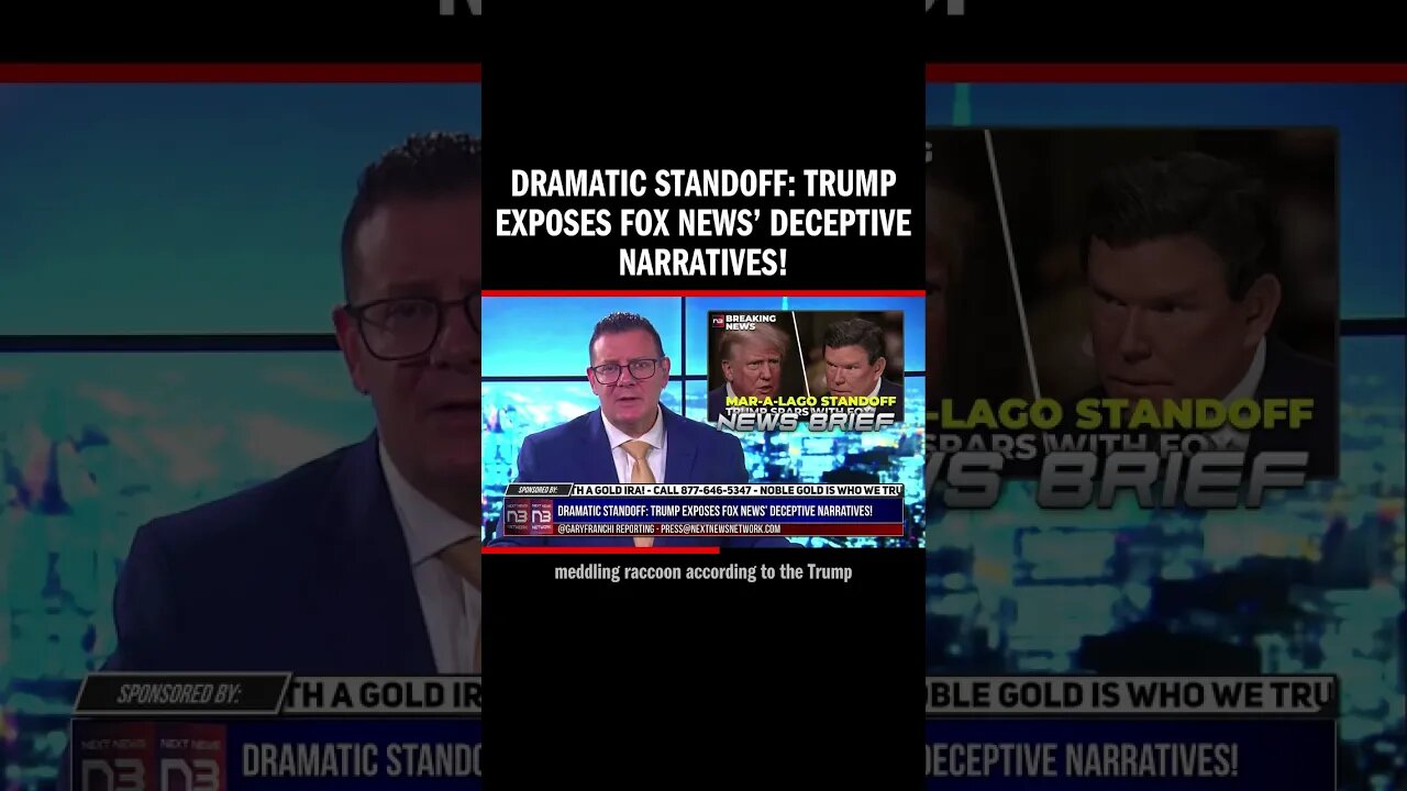 Dramatic Standoff: Trump Exposes Fox News’ Deceptive Narratives!