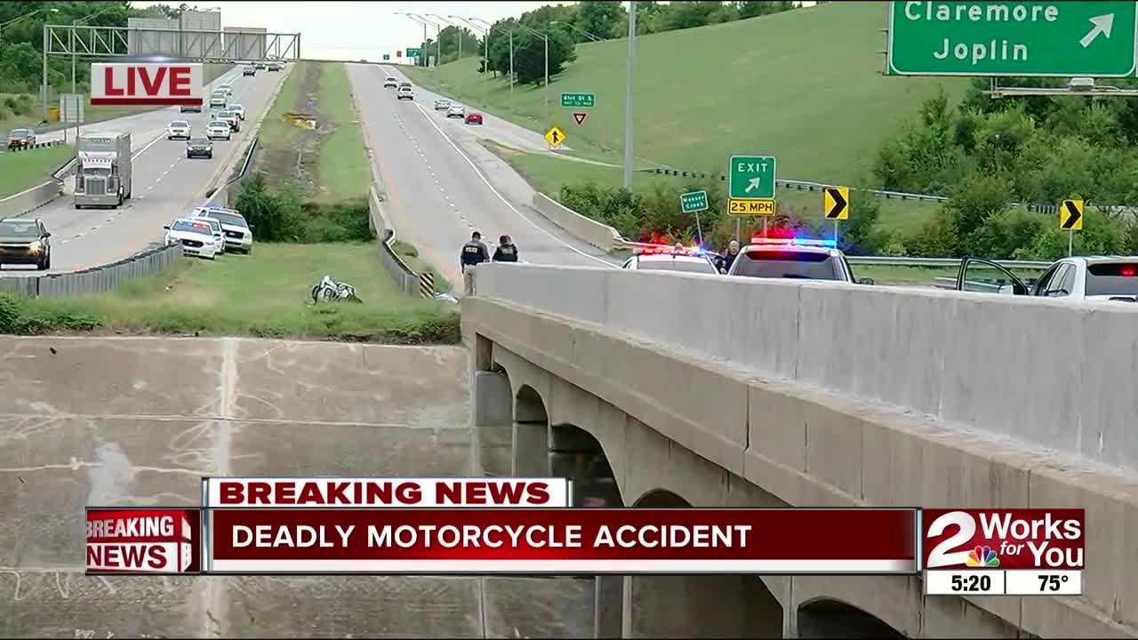 Motorcyclist dies in one-vehicle accident over weekend