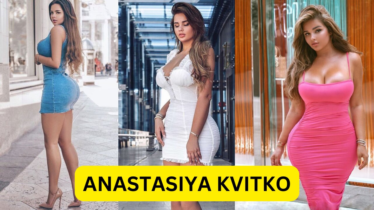 Beautiful Russian Glamour Model Anastasiya Kvitko Pics Collection Hot Photos