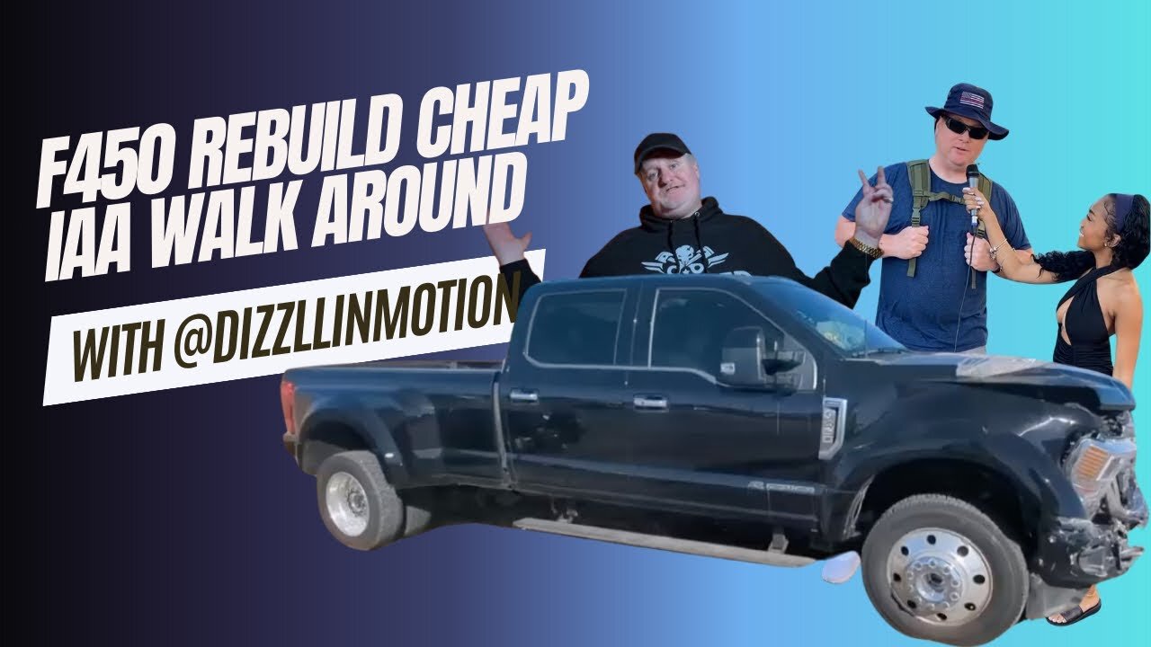 F-450 Rebuild Cheap. So Many Trucks IAA Walk Around With @DizzllinMotion