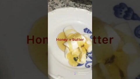 Try this it tastes amazing #shorts #honey #butter #breakfast #tasty #foodlover