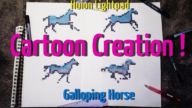 Create Galloping Horse Animation with 4 Drawings