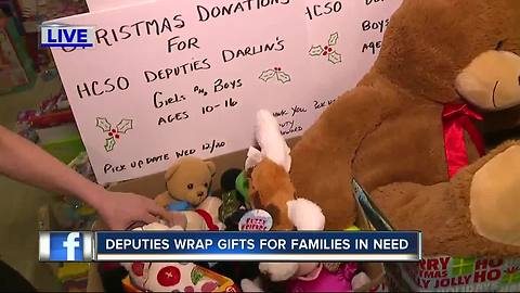 Struggling mother starts Deputies Darlin's program to help kids at Christmas