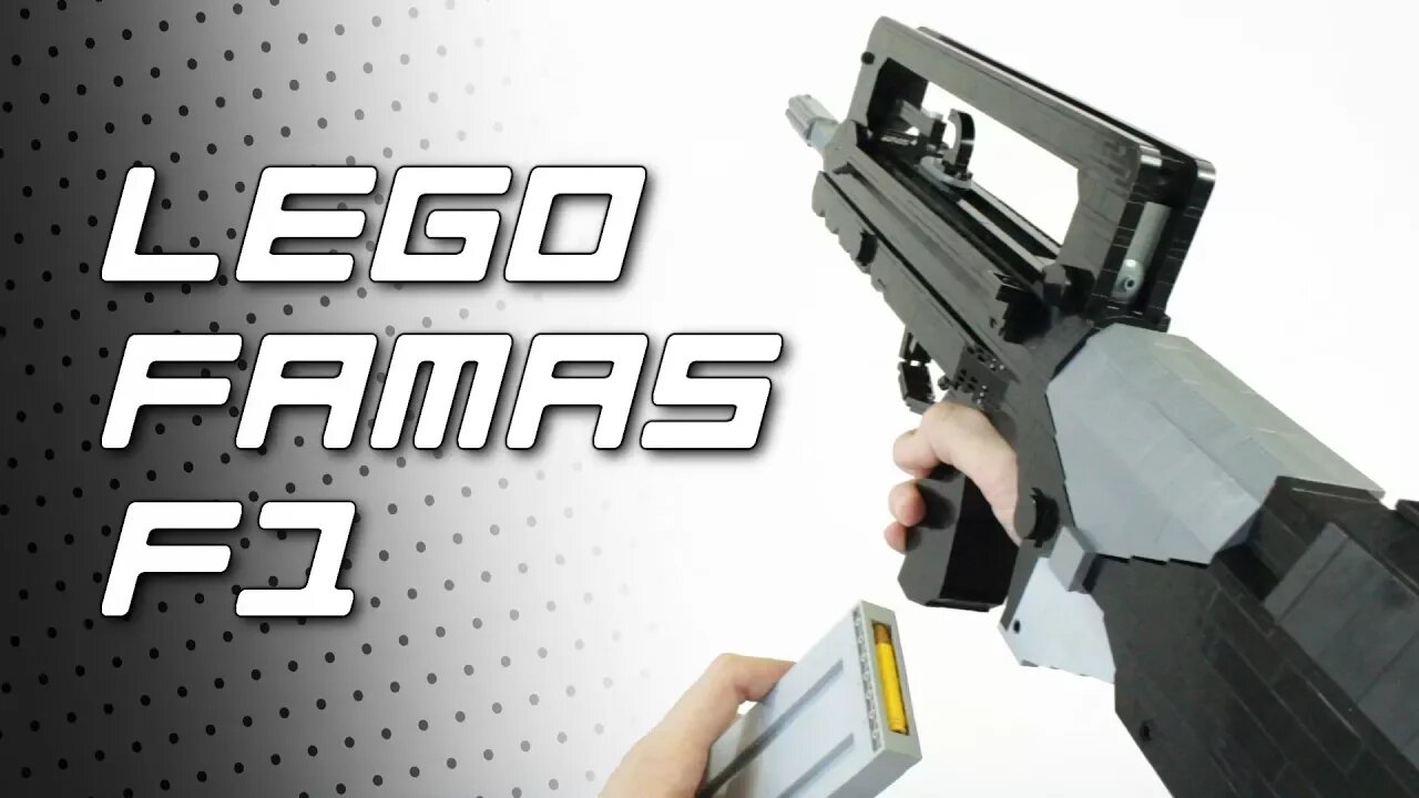 LEGO FAMAS F1 Assault Rifle