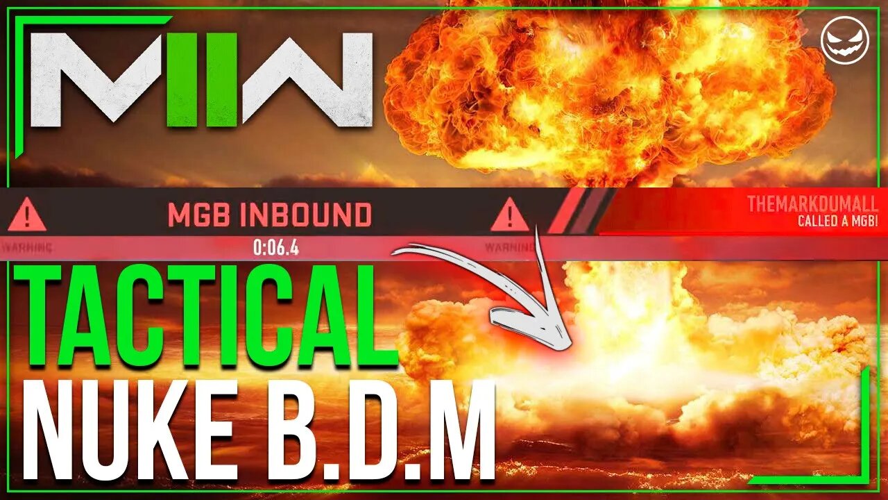 MODERN WARFARE 2 - Meu Primeiro TACTICAL NUKE Bomba de Destruição em Massa BDM (SCAR-H TAQ-V)