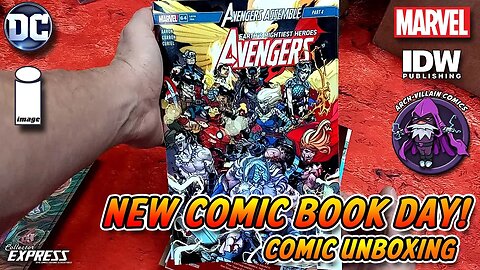 New COMIC BOOK Day - Marvel & DC Comics Unboxing January 4, 2023 - New Comics This Week 1-4-2023